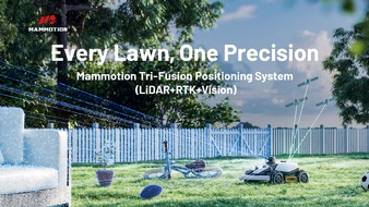Mammotion Technology: Weltpremiere auf der IFA: MAMMOTION präsentiert sein neues Tri-Fusion Positionierungssystem