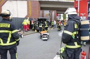Feuerwehr Dortmund: FW-DO: Ersthelfer versorgen vorbildlich Unfallopfer
