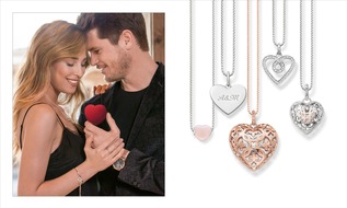 THOMAS SABO GmbH & Co.KG: Von Herzen kommt, was Herzen berühren soll -  Valentinstag 2017 mit THOMAS SABO (FOTO)