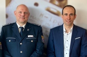 Polizeipräsidium Mittelhessen - Pressestelle Wetterau: POL-WE: Jan Pfeiffer ist neuer Leiter der Polizeistation Büdingen