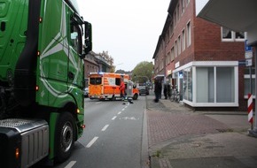 Polizei Coesfeld: POL-COE: Dülmen, Münsterstraße/Rettungshubschrauber landet nach Unfall mit Fahrradfahrer
