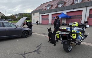 Landespolizeiinspektion Suhl: LPI-SHL: Gro&szlig;kontrolle in Wasungen