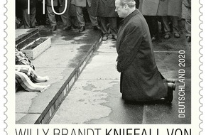 Deutsche Post DHL Group: PM: Briefmarke erinnert an Willy Brandts Kniefall in Warschau vor 50 Jahren