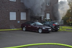 POL-STD: Wäschetrockner setzt Keller in Buxtehuder Mehrfamilienhaus in Brand - Feuer schnell gelöscht - keine Personen verletzt