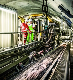 Aushub aus dem maschinellen Tunnelbau: KI ermöglicht nachhaltige Verwertung