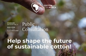Aid by Trade Foundation: Öffentliche Konsultation zur Revision des Cotton made in Africa-Standards gestartet
