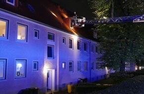 Feuerwehr Dortmund: FW-DO: Starke Verrauchung eines Dachgeschosses