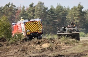 Territoriales Führungskommando der Bundeswehr: Bundeswehr auf FIREmobil in Brandenburg