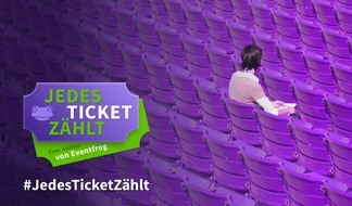 Eventfrog AG: Eventfrog Spenden-Aktion "Jedes Ticket zählt" gut gestartet