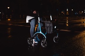 Saljol GmbH: Reflektoren und Pinguin-Gang: Sicher unterwegs mit dem Rollator