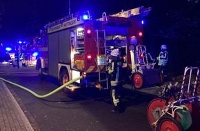Feuerwehr Hattingen: FW-EN: Schnelles Eingreifen der Hattinger Feuerwehr verhindert die Ausbreitung eines Küchenbrandes