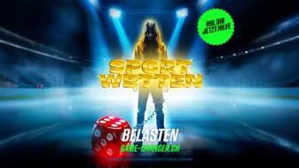 Sucht Schweiz / Addiction Suisse / Dipendenze Svizzera: Hilfe bei Geldspielsucht - Neue Kampagne "Game-Changer" der Kantone vor Hintergrund der Sportwetten an WMs