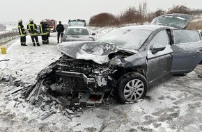 Polizeiinspektion Bingen: POL-PIBIN: Verkehrsunfall mit Personenschaden auf der L 413 bei Wolfsheim