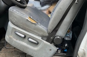 Kreispolizeibehörde Oberbergischer Kreis: POL-GM: Paketbote auf dem Schleudersitz