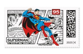 DHL Group: PM: Superman fliegt auf Briefmarken