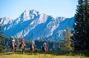 Oberösterreich Tourismus: "Reittourismus in Oberösterreich - um Pferdelängen voraus" - BILD