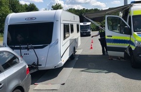 Kreispolizeibeh&ouml;rde Borken: POL-BOR: Sicher in den Urlaub - Kostenlose Wiegeaktion f&uuml;r Wohnmobile und Wohnwagengespanne