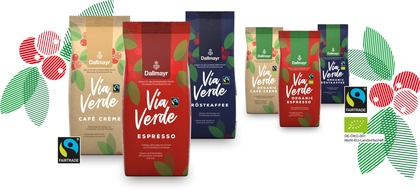 Alois Dallmayr Kaffee oHG: NEU: Dallmayr Via Verde jetzt mit Fairtrade-Siegel