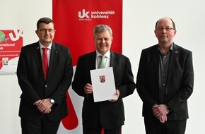Universität Koblenz: Dr. Ralf Geis zum Honorarprofessor an der Universität Koblenz ernannt