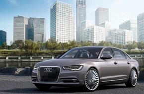 Audi AG: Audi und FAW kooperieren bei Plug-in-Hybrid für China (FOTO)