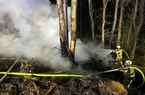 Feuerwehr Ennepetal: FW-EN: Bildmaterial zum Waldbrand