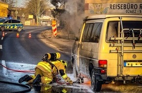 Feuerwehr Stolberg: FW-Stolberg: Einsatzreicher Vormittag für die Feuerwehr Stolberg