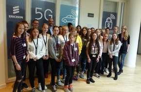 Ericsson GmbH: Girls'Day bei Ericsson an gleich drei Standorten / Tag der offenen Tür für technikinteressierte Mädchen (FOTO)