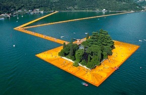 ARTE G.E.I.E.: Hommage an CHRISTO / ARTE zeigt Erstausstrahlung: CHRISTO - WALKING ON WATER