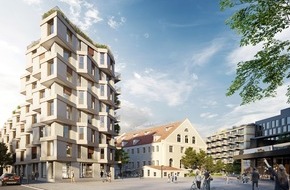 Bauwerk Capital GmbH & Co. KG: KUPA bleibt kupa: Bauwerk startet Vertrieb für 175 Eigentumswohnungen auf Gelände der Kuvertfabrik München-Pasing