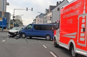 Polizei Mettmann: POL-ME: 13.000 Euro Sachschaden nach Verkehrsunfall - Velbert - 2104049