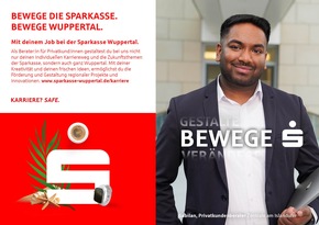 Rheinschurken entwickeln Recruiting-Kampagne für die Sparkasse – KARRIERE? SAFE.