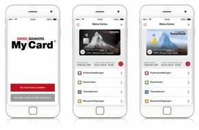 Swiss Bankers Prepaid Services AG: Swiss Bankers Prepaid Services: Die neue App «My Card» ist lanciert