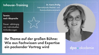 dpa-Akademie: Kommunikationstraining f&uuml;r Speaker | dpa-Akademie