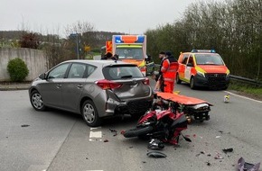 Polizei Hagen: POL-HA: Motorradunfall in Garenfeld