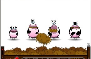 FunFox Entertainment GmbH: La mucca da latte Lovely in un coro "a cappella" - I Produttori Svizzeri di Latte (PSL) lanciano un gioco online con la mucca Lovely