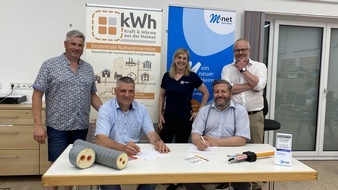 M-net Telekommunikations GmbH: M-net und kWh erschließen rund 300 Haushalte in Hirblingen mit echten Glasfaseranschlüssen