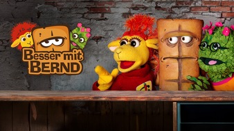 KiKA - Der Kinderkanal ARD/ZDF: Doppel-Highlight im Bernd das Brot-Jubiläumsjahr: Neues Comedy-Format und "BerndAlarm"-Show bei KiKA / Serien-Premiere von "Besser mit Bernd" ab 1. September 2025 auf kika.de und im KiKA-Player