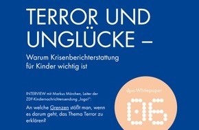 dpa Deutsche Presse-Agentur GmbH: Wie sage ich es Kindern? Ein kostenloses dpa-Whitepaper erklärt, wie man Kindern die Welt erklären kann (FOTO)