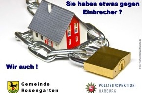 Polizeiinspektion Harburg: POL-WL: Informationsveranstaltung zum Thema Einbruchschutz