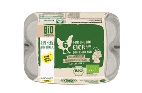 Lidl: Deutsche "Kükentöten-freie" Bio-Eier im Sechserpack ab sofort in allen Lidl-Filialen / Lidl setzt ersten Schritt des Aktionsplans für den Ausstieg aus dem Kükentöten konsequent um