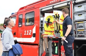 Freiwillige Feuerwehr Heide-Stadt: FW Heide: Neues L&ouml;schfahrzeug f&uuml;r die Freiwillige Feuerwehr Heide-Stadt in Dienst gestellt