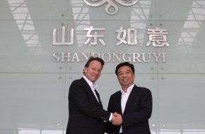 PEINE GmbH: Die PEINE-Gruppe baut Partnerschaft mit der Shandong Ruyi Group aus