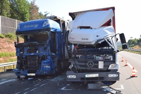 POL-PPWP: Unfälle auf der Autobahn