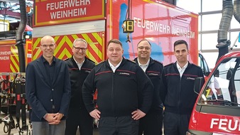 Feuerwehr Weinheim: FW Weinheim: Feuerwehr wird immer beliebter
