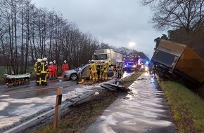 Polizei Steinfurt: POL-ST: Greven-Reckenfeld, Schwerer Verkehrsunfall auf der B 481