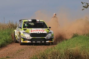 Deutscher Rallye-Meister Marijan Griebel startet mit Škoda Fabia RS Rally2 im Rahmen der DTM