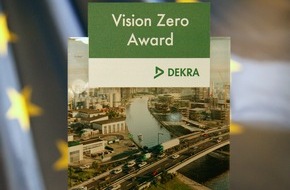 DEKRA SE: Acht Jahre ohne Verkehrstote: DEKRA Vision Zero Award 2018 für Stadt Bad Homburg