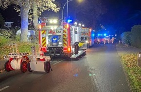 Kreisfeuerwehrverband Segeberg: FW-SE: Gasaustritt in einer Doppelhaushälfte