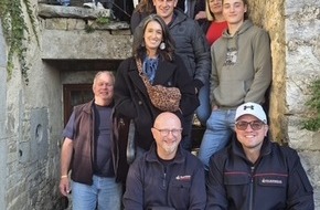 Feuerwehr Offenburg: FW-OG: Bienvenue dans le Jura - Feuerwehr Offenburg zu Besuch in Lons-le-Saunier