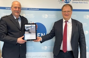 Kreispolizeibehörde Ennepe-Ruhr-Kreis: POL-EN: Ennepe-Ruhr-Kreis- Landrat Olaf Schade stellt die Unfallstatistik 2021 vor